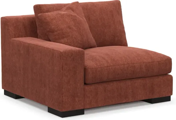 Bondi Foam Comfort Left-Facing Chair - Contessa Paprika