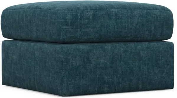 The Pitt Foam Comfort Ottoman - Argo Tropic