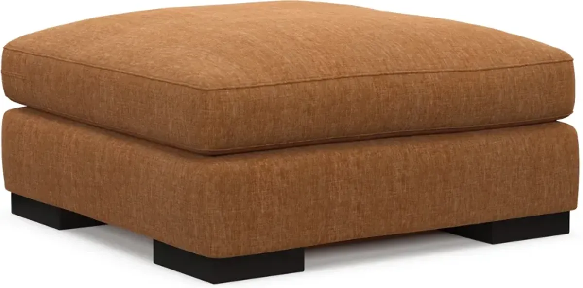 Bondi Foam Comfort Ottoman - Contessa Ginger