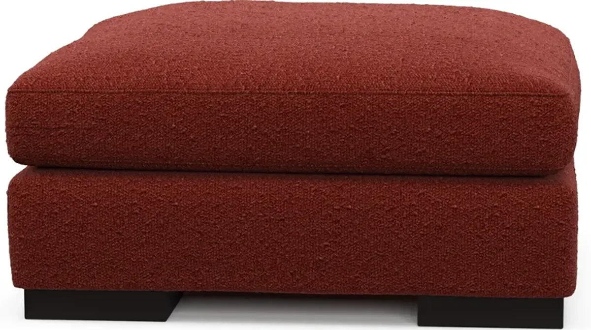 Bondi Foam Comfort Ottoman - Bloke Brick