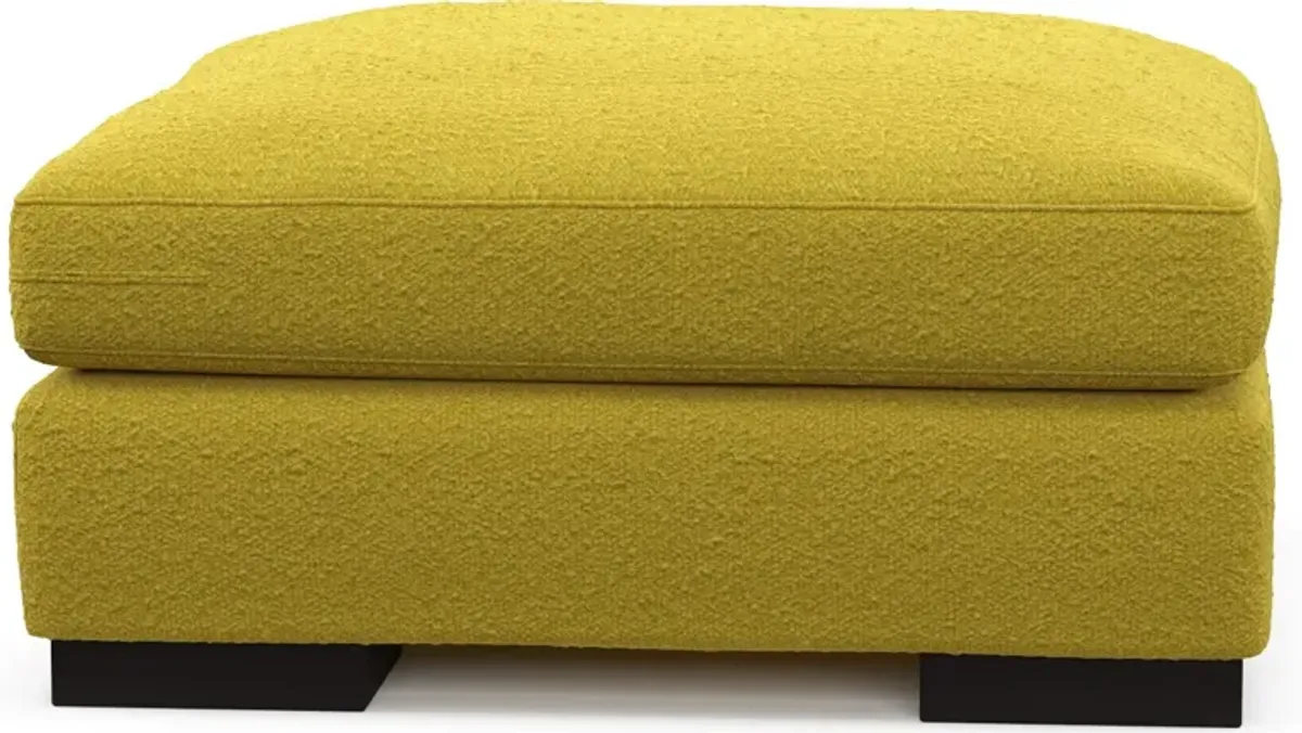 Bondi Foam Comfort Ottoman - Bloke Goldenrod