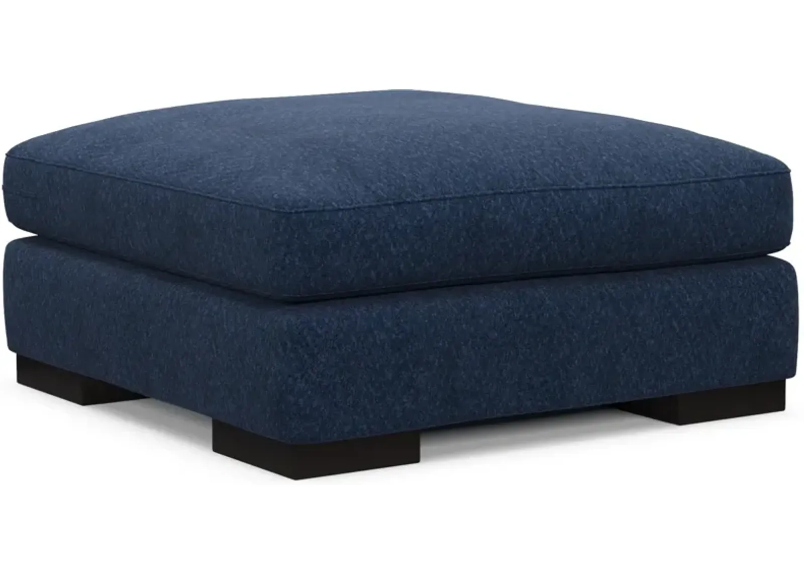 Bondi Foam Comfort Ottoman - Oslo Navy