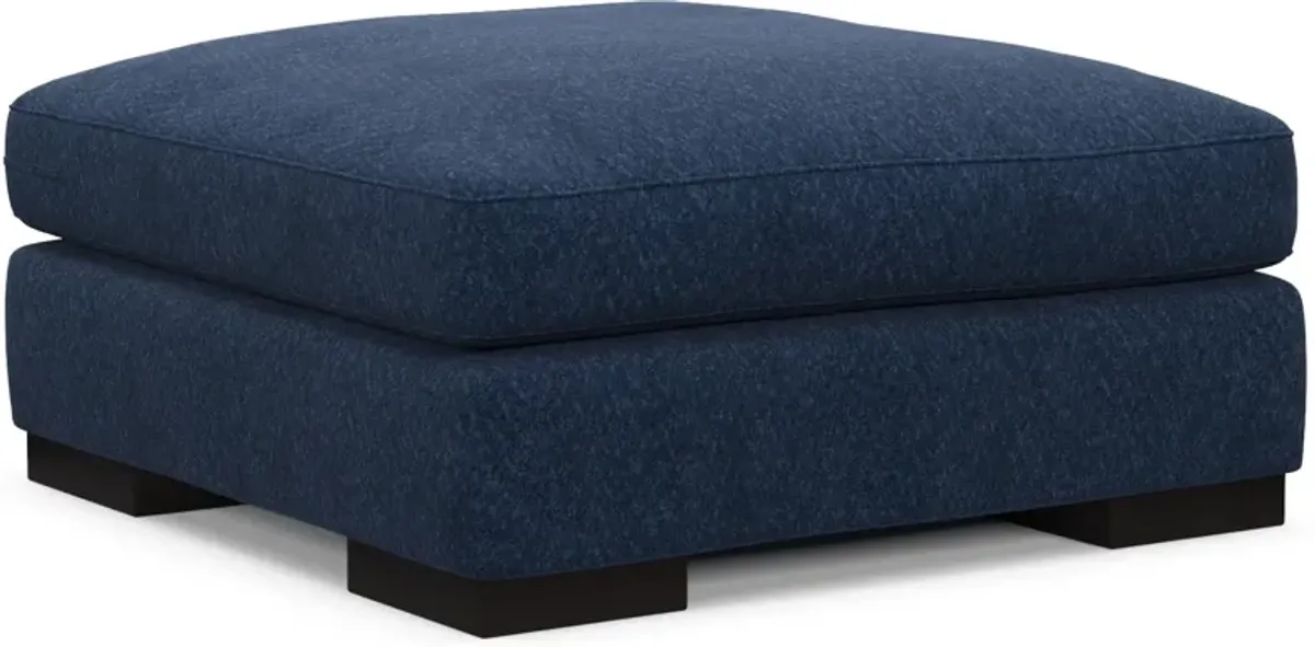 Bondi Foam Comfort Ottoman - Oslo Navy