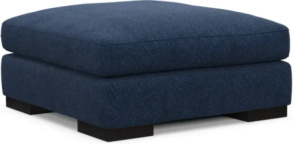 Bondi Foam Comfort Ottoman - Oslo Navy