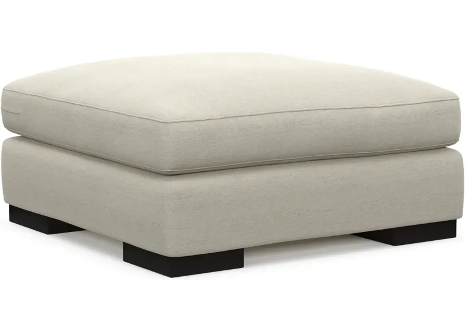 Bondi Foam Comfort Ottoman - Curious Pearl