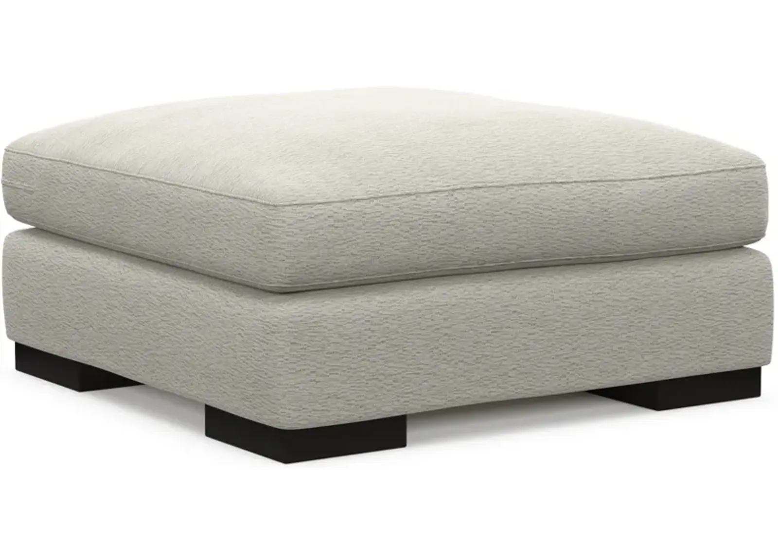 Bondi Foam Comfort Ottoman - Everton Grey