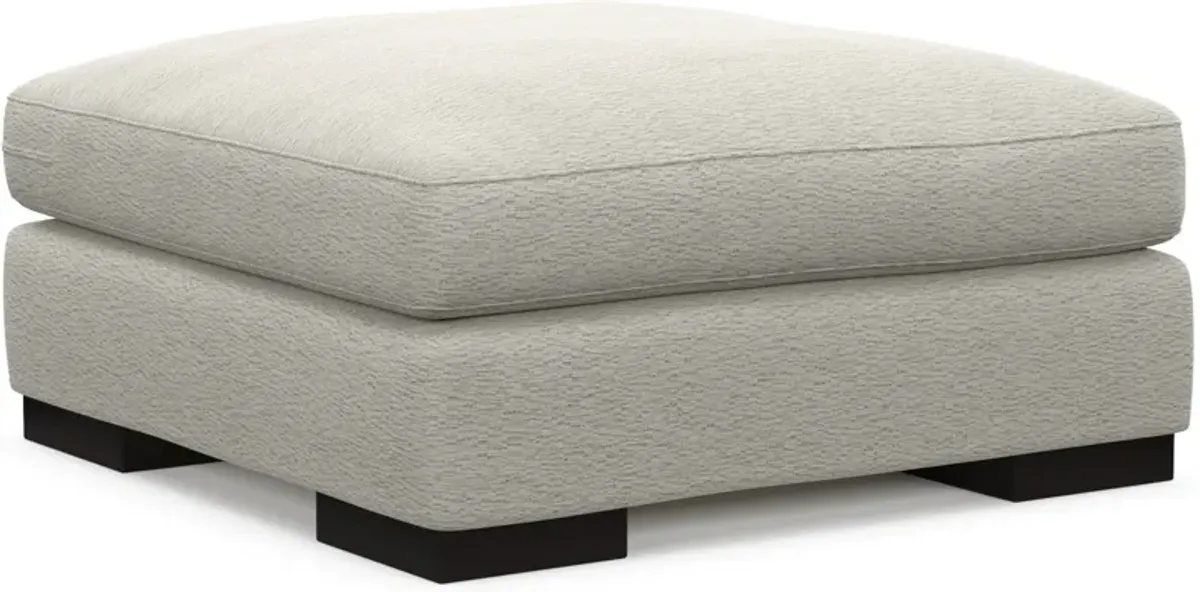 Bondi Foam Comfort Ottoman - Everton Grey