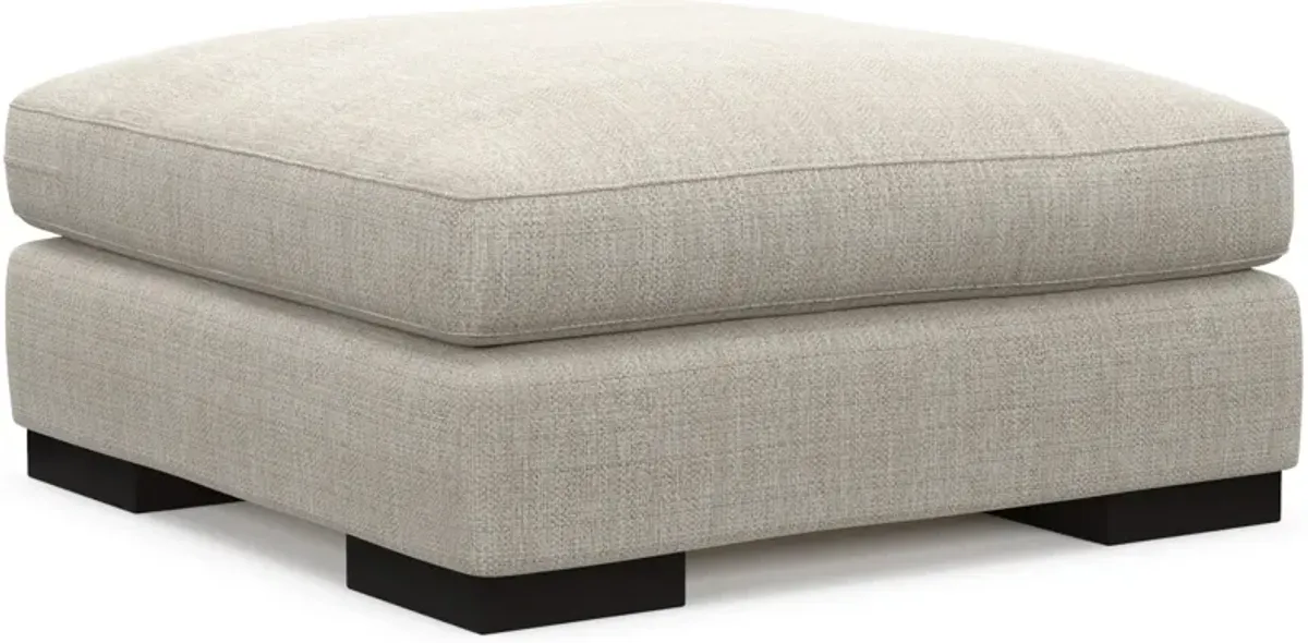 Bondi Foam Comfort Ottoman - Mason Porcelain