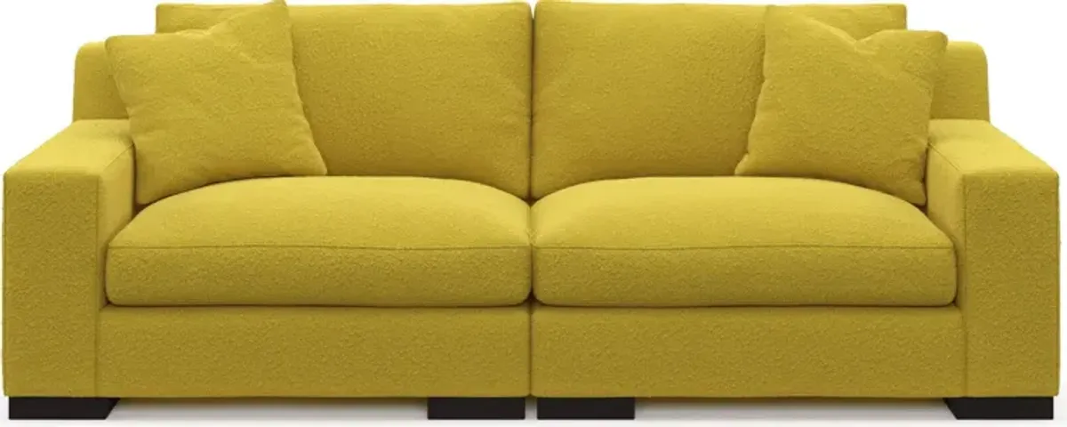 Bondi Foam Comfort 2-Piece Sofa - Bloke Goldenrod