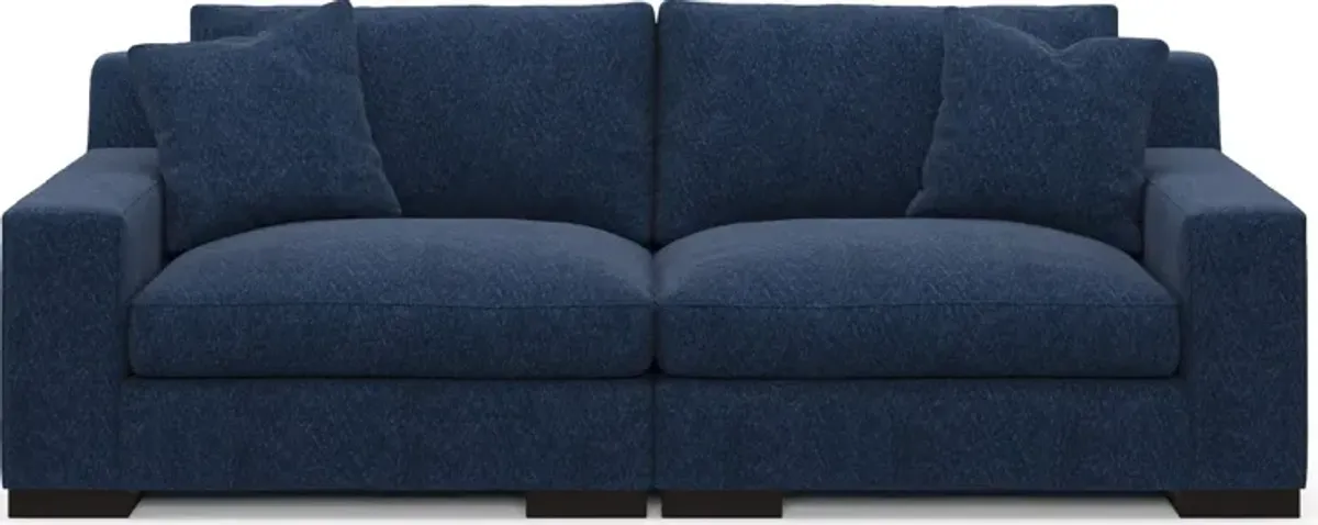 Bondi Foam Comfort 2-Piece Sofa - Oslo Navy