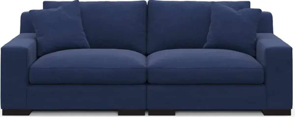 Bondi Foam Comfort 2-Piece Sofa - Abington Indigo