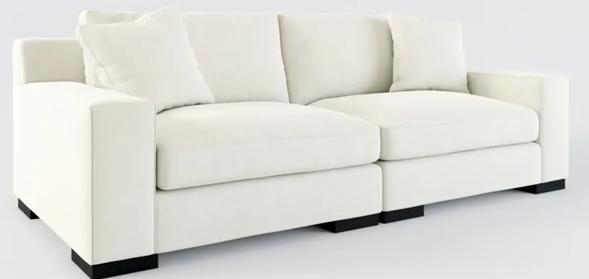 Bondi Foam Comfort 2-Piece Sofa - Anders Ivory