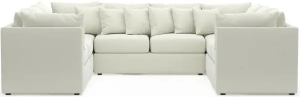 The Pitt Foam Comfort Sectional - Liv Arctic