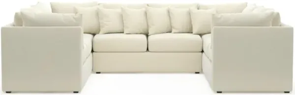 The Pitt Foam Comfort Sectional - Fincher Ivory