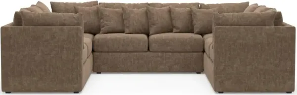 The Pitt Foam Comfort Sectional - Argo Java