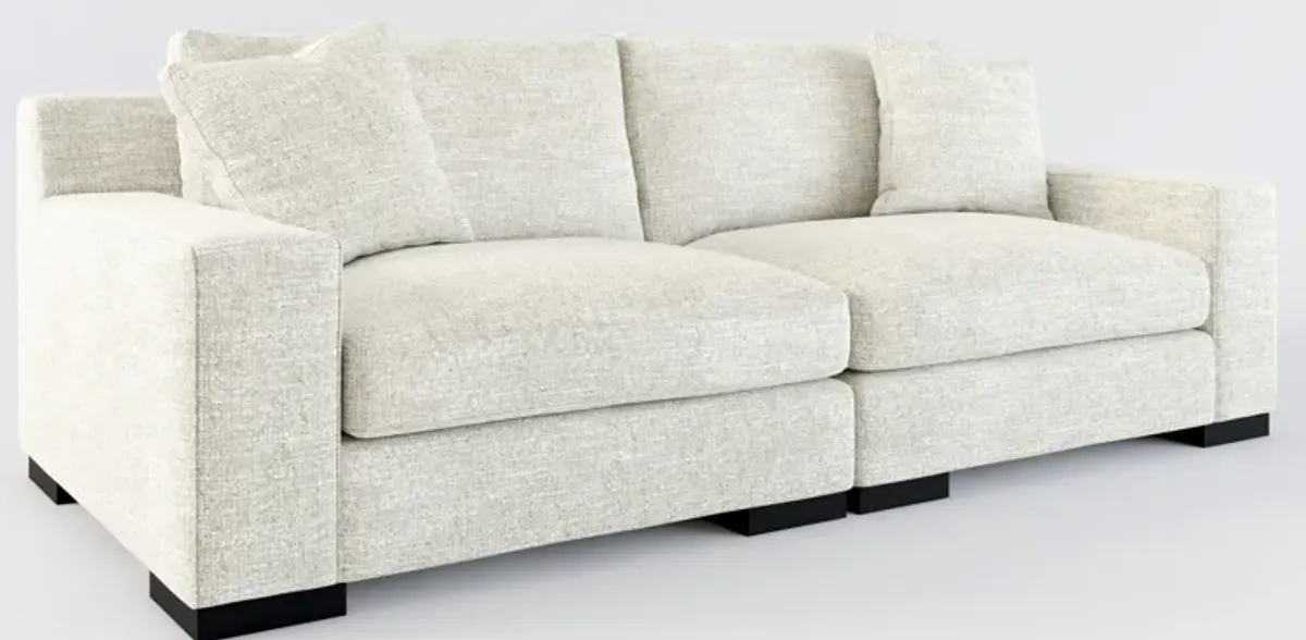 Bondi Foam Comfort 2-Piece Sofa - M Ivory