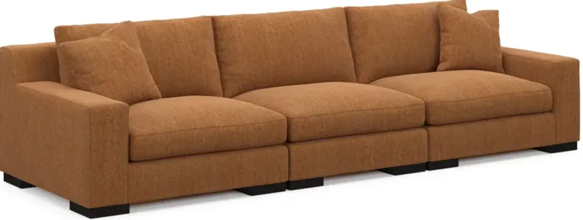 Bondi Foam Comfort 3-Piece Sofa - Contessa Ginger