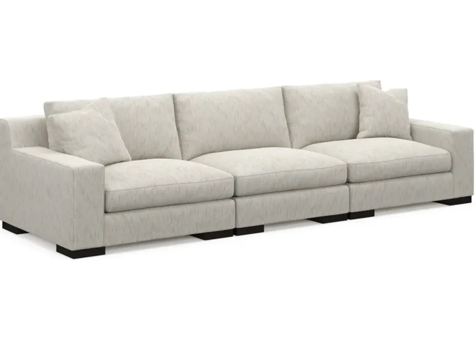 Bondi Foam Comfort 3-Piece Sofa - P.T. Cream