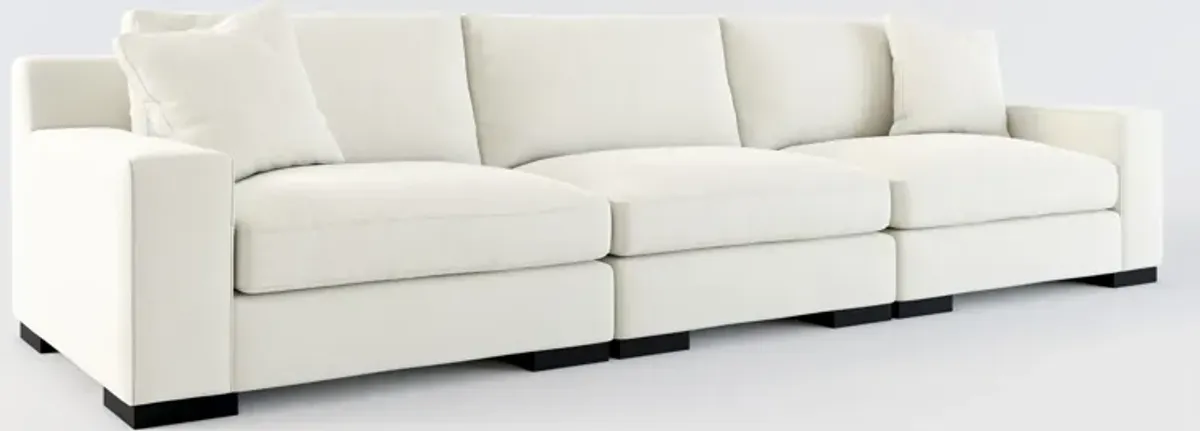 Bondi Foam Comfort 3-Piece Sofa - Anders Ivory