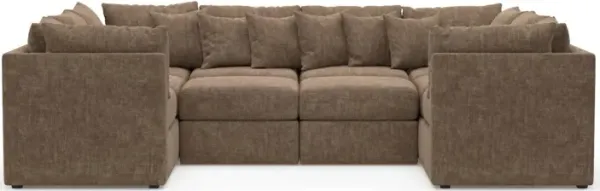 The Pitt Foam Comfort Sectional - Argo Java