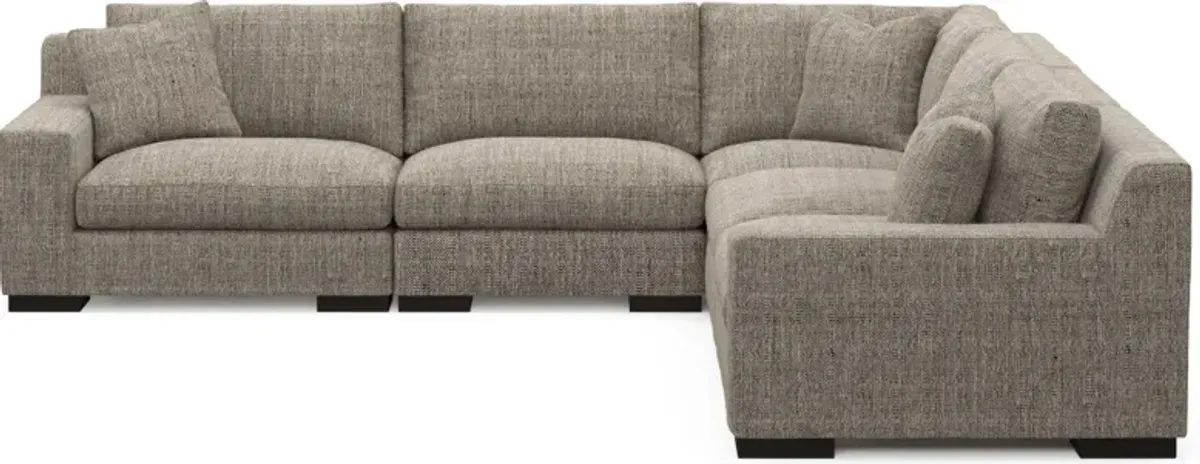 Bondi Foam Comfort 5-Piece Sectional - Mason Flint