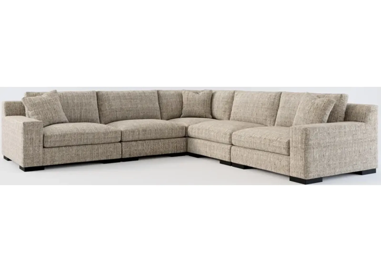 Bondi Foam Comfort 5-Piece Sectional - Mason Flint