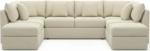 The Pitt Foam Comfort Sectional - Bridger Shell