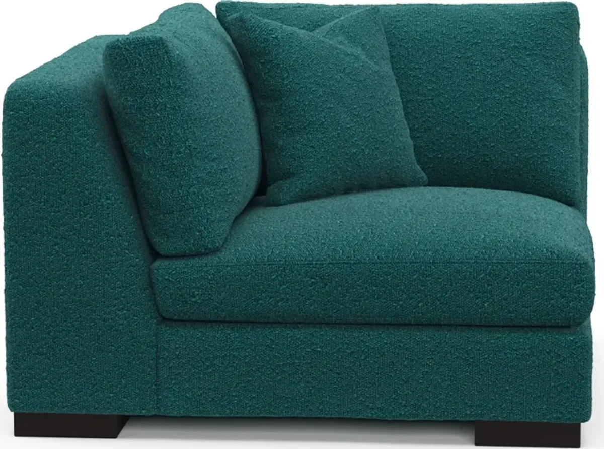 Bondi Hybrid Comfort Corner Chair - Bloke Peacock