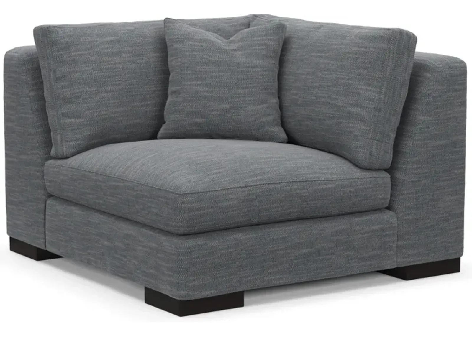 Bondi Hybrid Comfort Corner Chair - Dudley Indigo