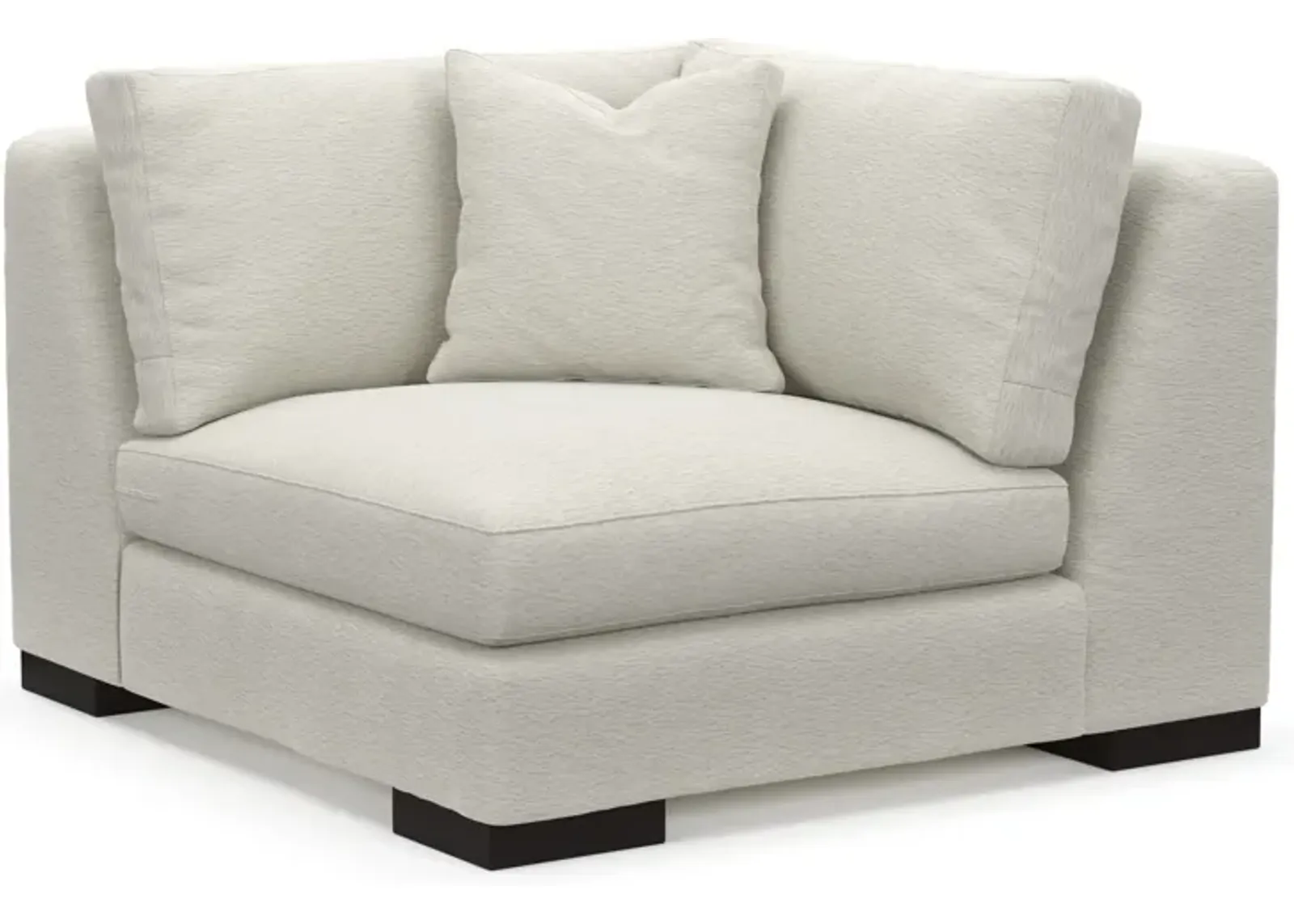 Bondi Hybrid Comfort Corner Chair - Living Large White