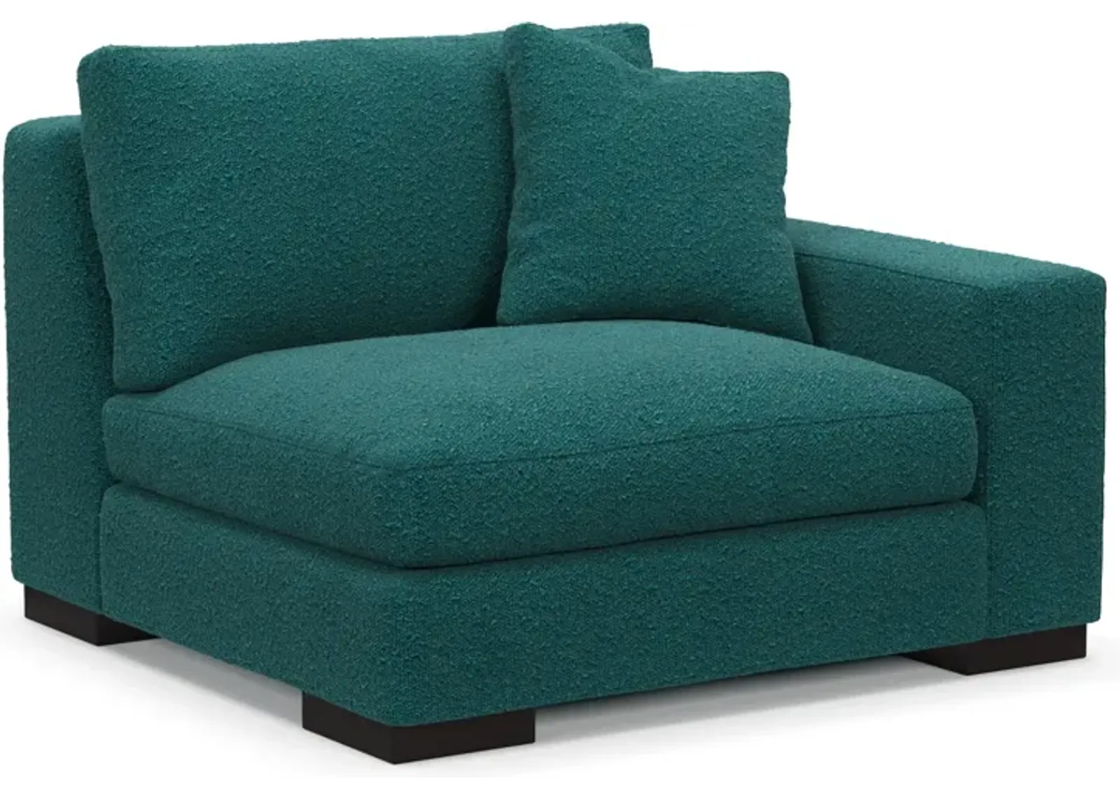 Bondi Hybrid Comfort Right-Facing Chair - Bloke Peacock