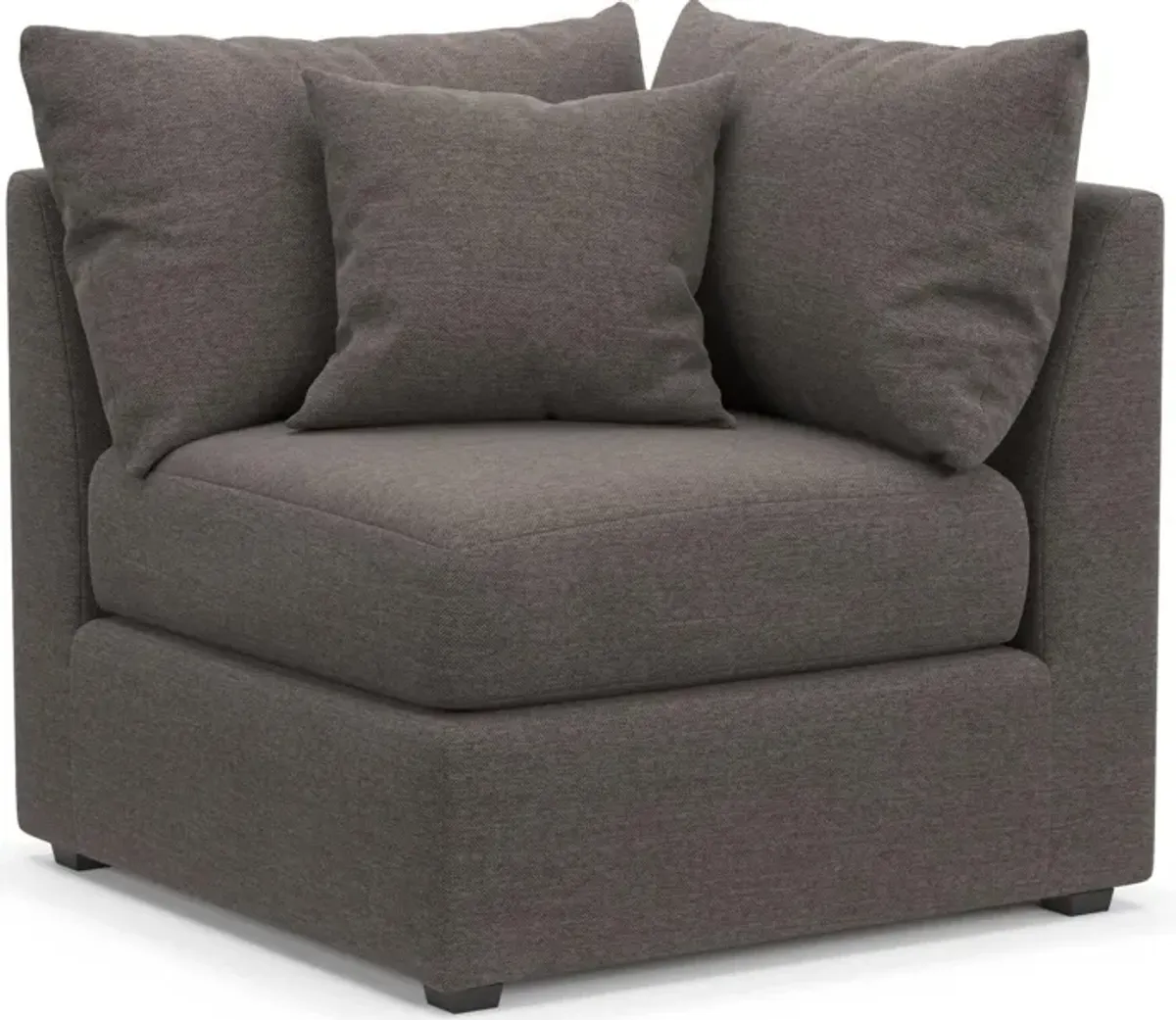 The Pitt Hybrid Comfort Corner Chair - Presidio Steel