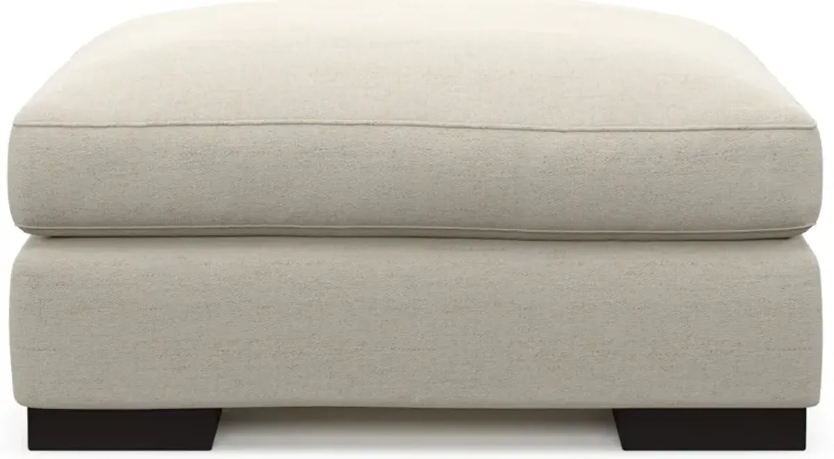 Bondi Hybrid Comfort Ottoman - Curious Pearl