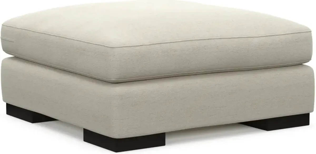 Bondi Hybrid Comfort Ottoman - Curious Pearl