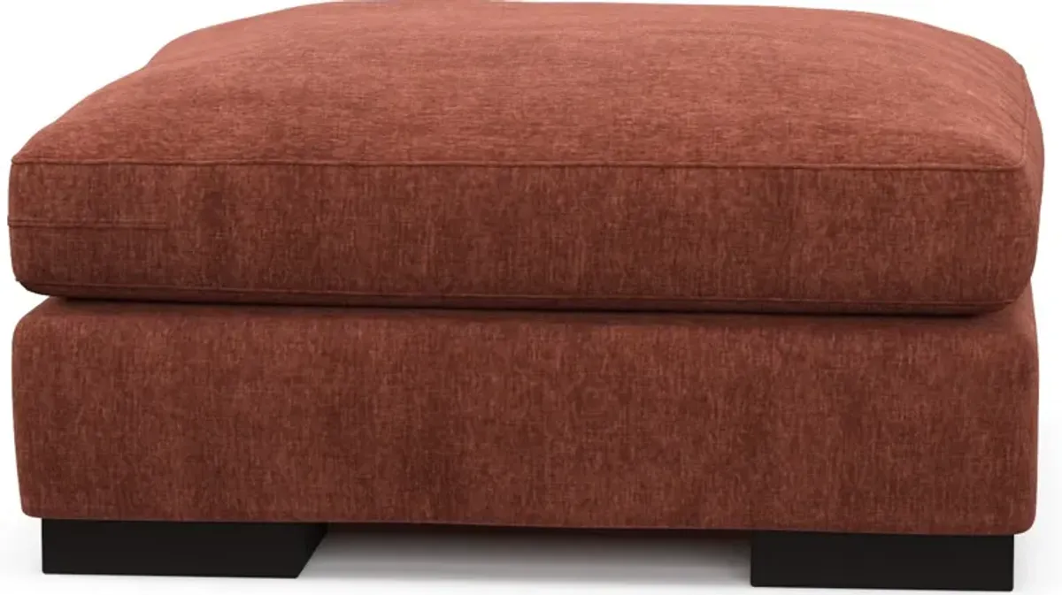 Bondi Hybrid Comfort Ottoman - Contessa Paprika