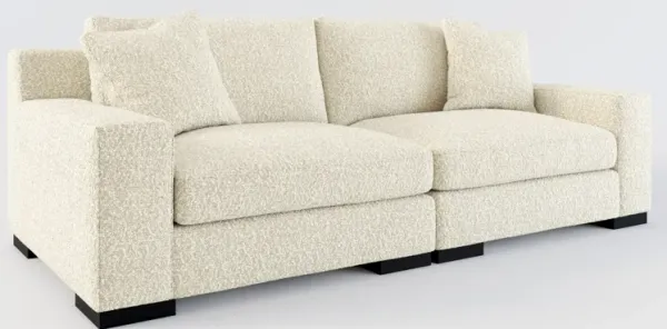 Bondi Hybrid Comfort 2-Piece Sofa - Bloke Cotton