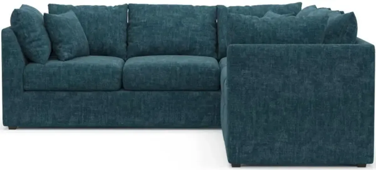 The Pitt Hybrid Comfort Sectional - Argo Tropic