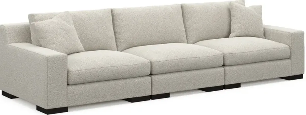 Bondi Hybrid Comfort 3-Piece Sofa - Muse Stone