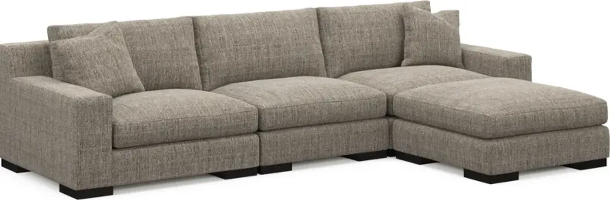 Bondi Hybrid Comfort 3-Piece Sofa and Ottoman - Mason Flint