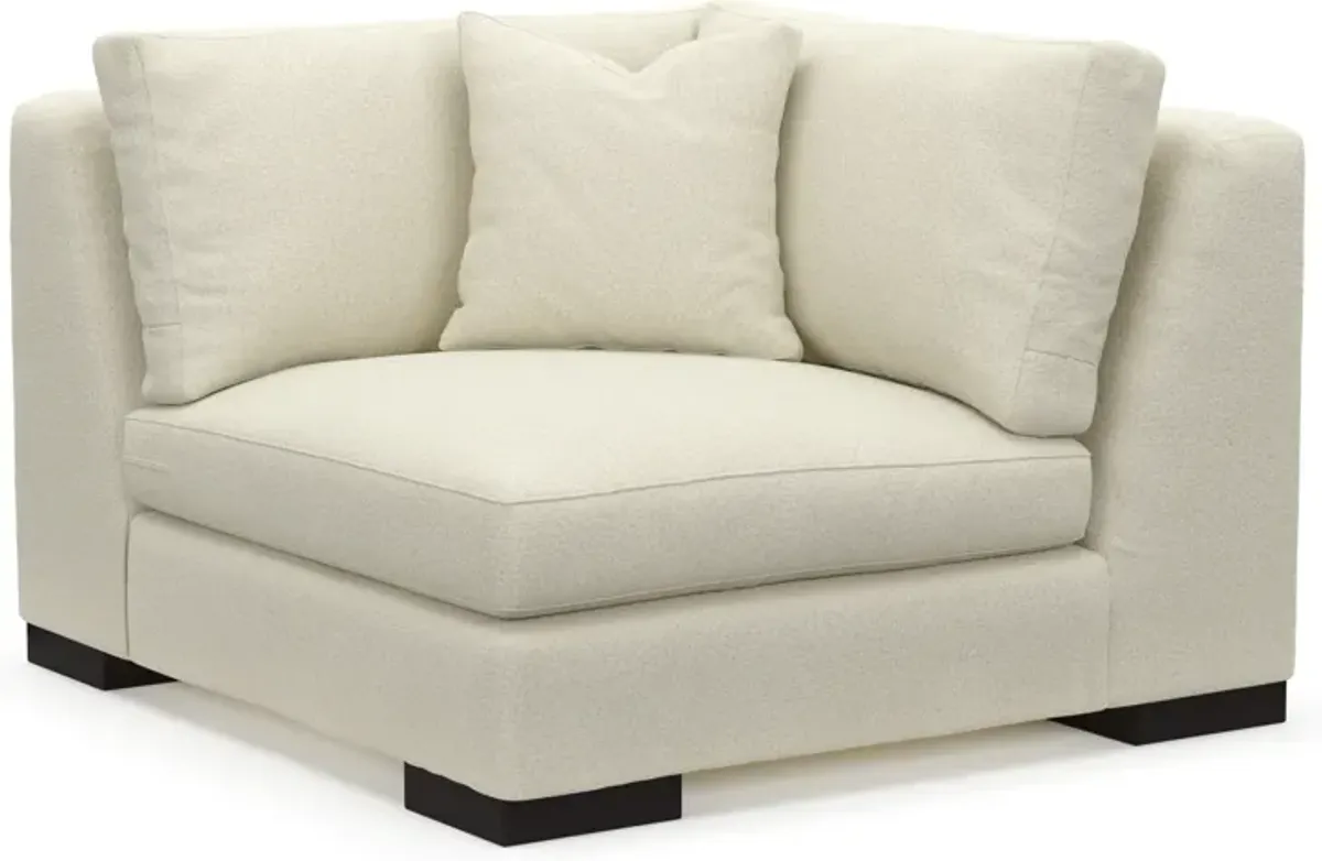 Bondi Foam Comfort Corner Chair - Fincher Ivory