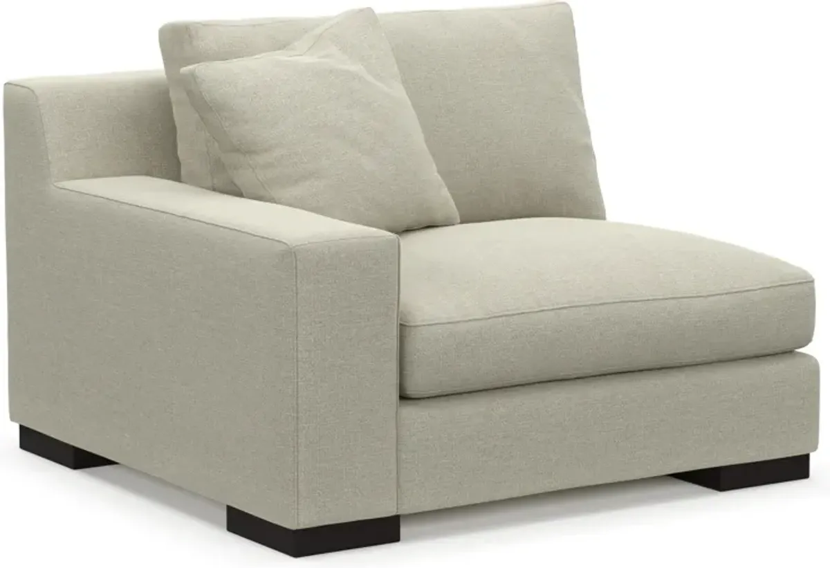 Bondi Foam Comfort Left-Facing Chair - Liv Dove