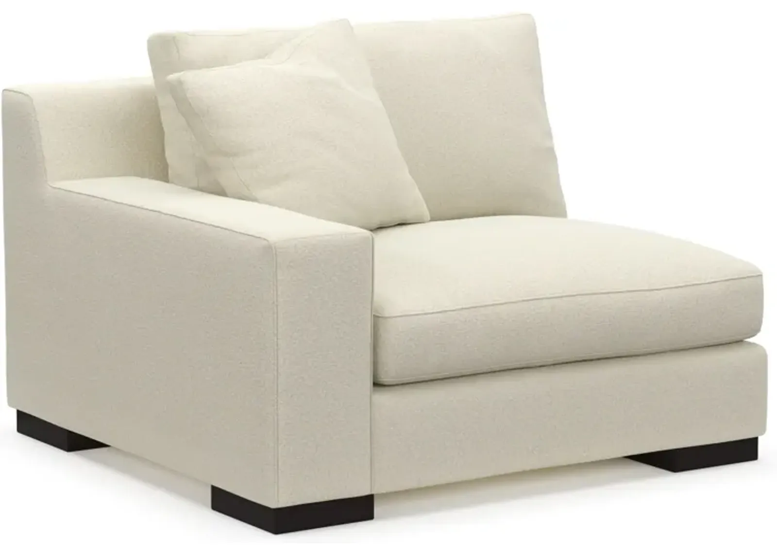 Bondi Foam Comfort Left-Facing Chair - Fincher Ivory