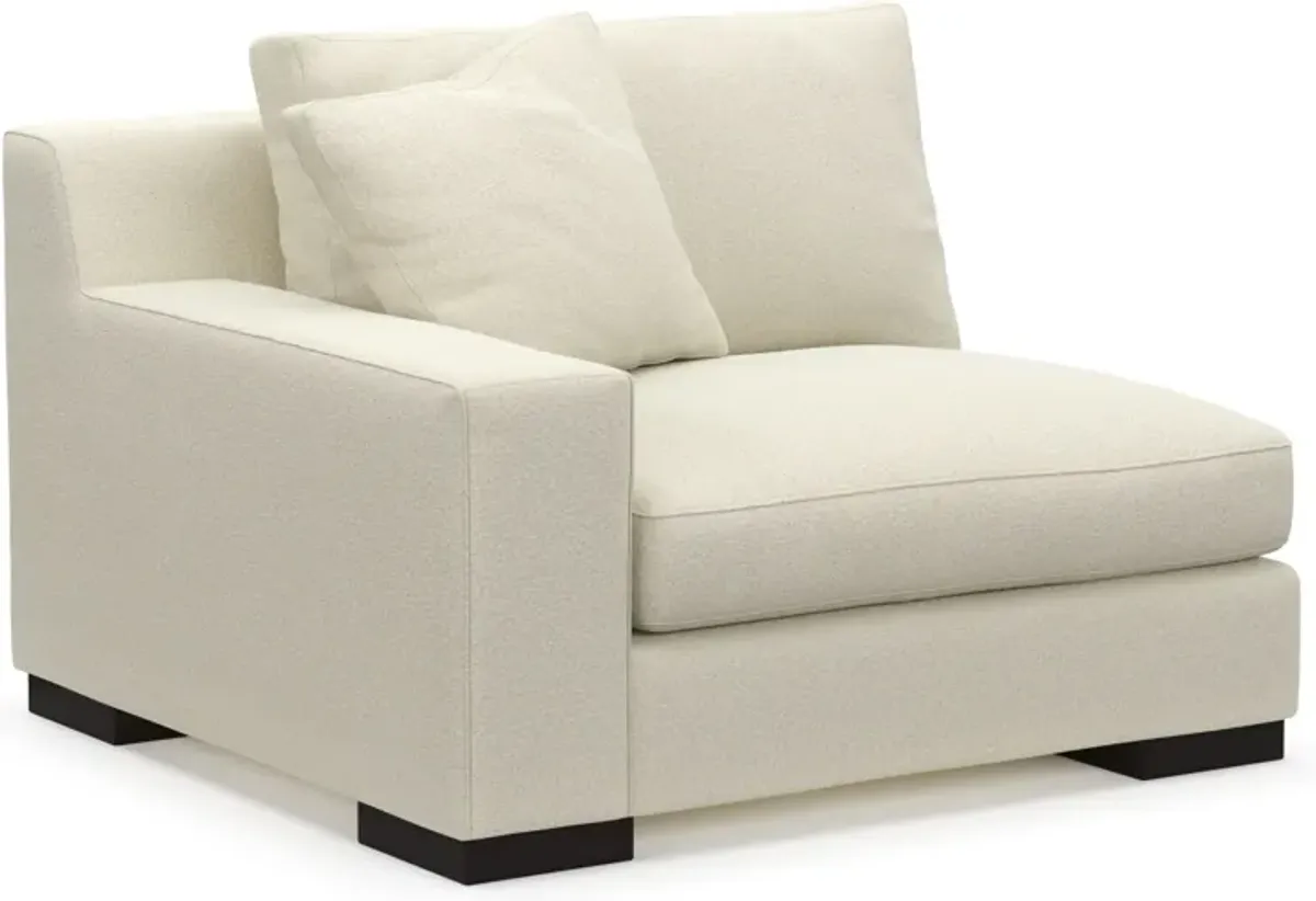 Bondi Foam Comfort Left-Facing Chair - Fincher Ivory