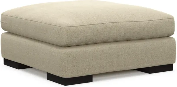 Bondi Foam Comfort Ottoman - Broderick Sand
