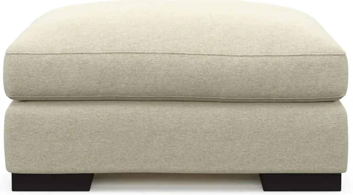 Bondi Foam Comfort Ottoman - Bridger Shell