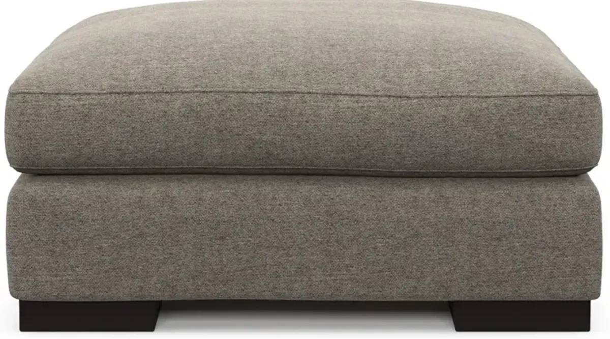 Bondi Foam Comfort Ottoman - Bridger Metal