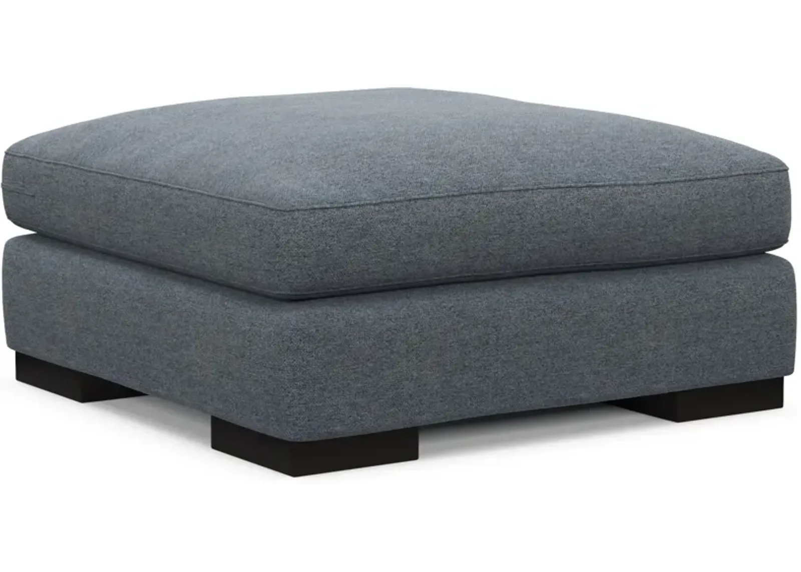 Bondi Foam Comfort Ottoman - Bridger Navy