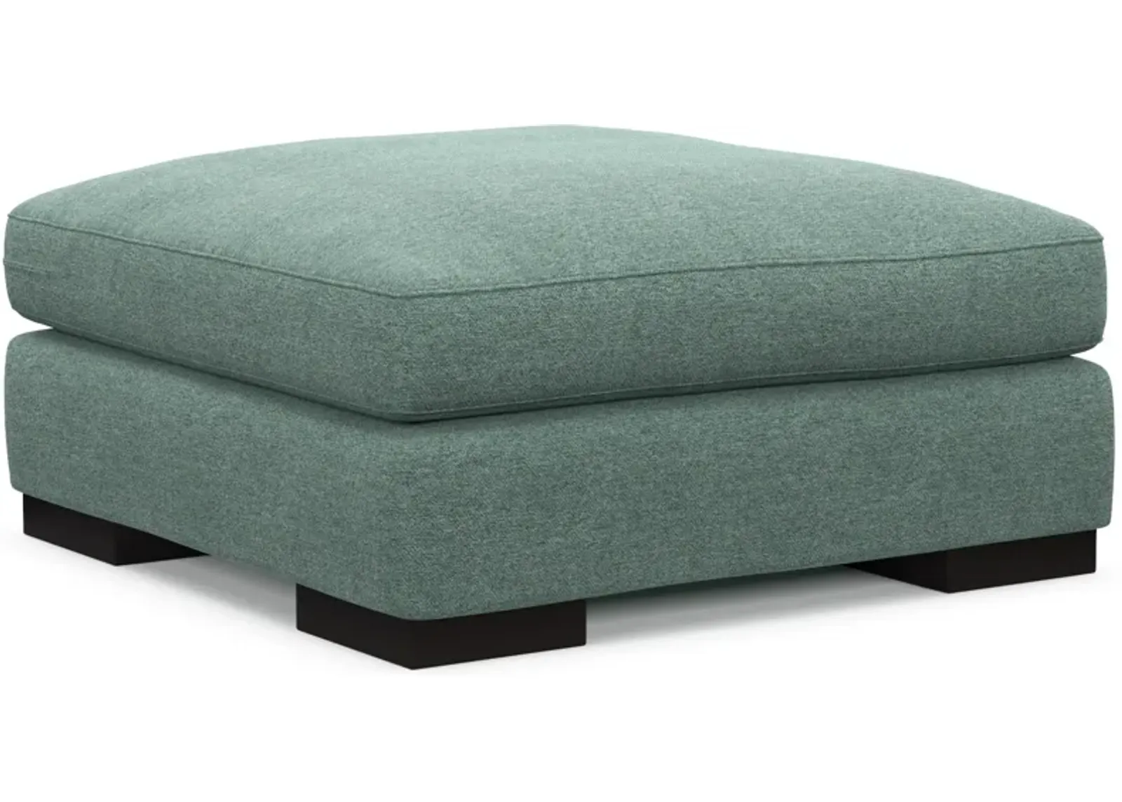 Bondi Foam Comfort Ottoman - Bridger Jade