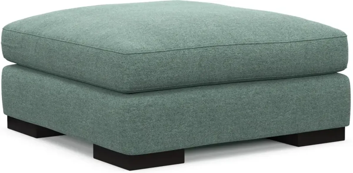 Bondi Foam Comfort Ottoman - Bridger Jade