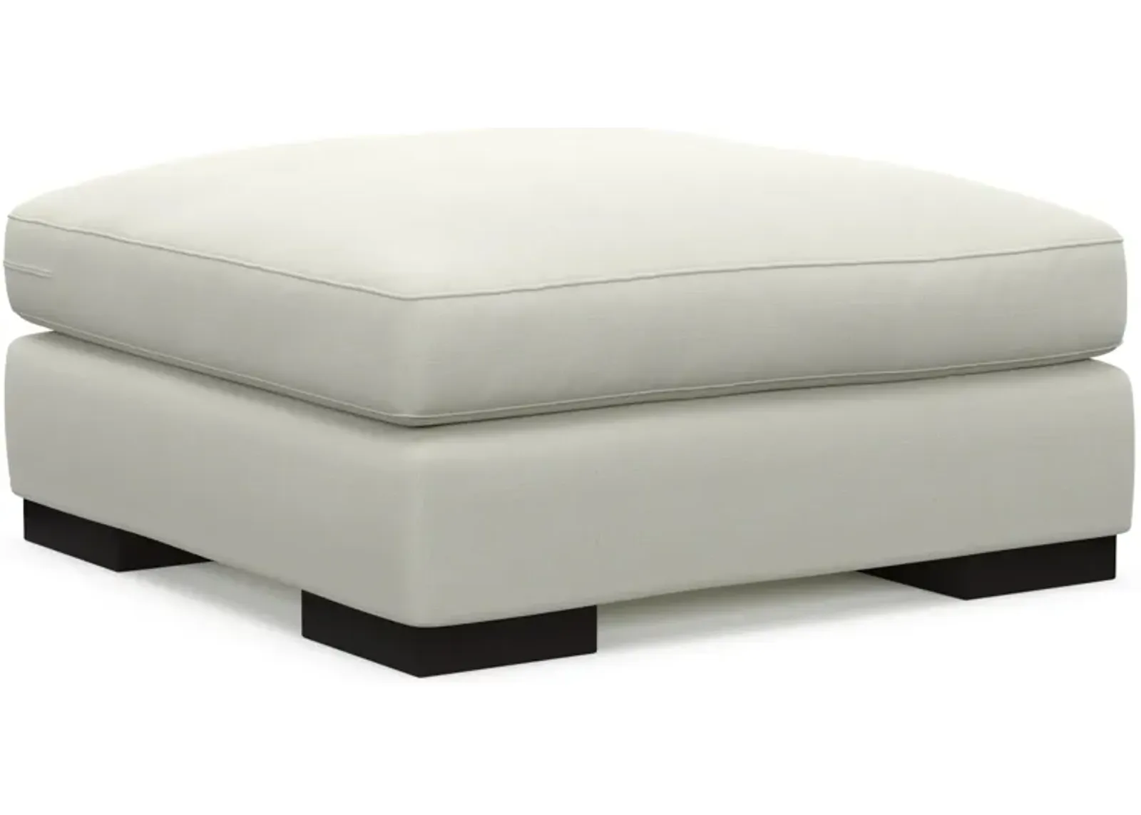 Bondi Foam Comfort Ottoman - Liv Arctic